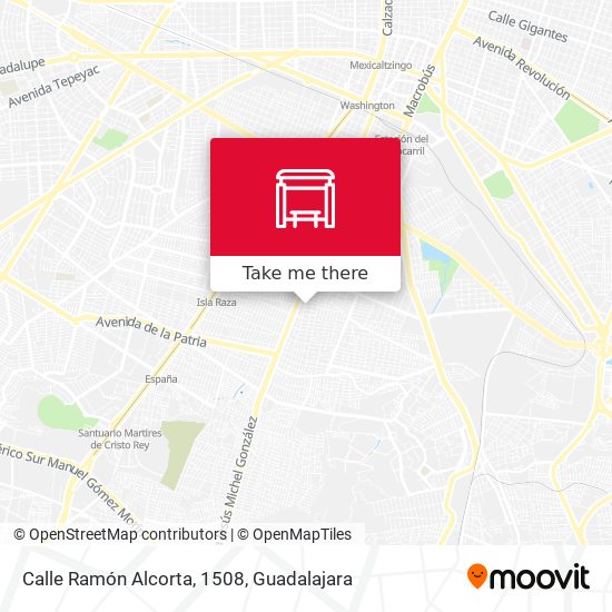Mapa de Calle Ramón Alcorta, 1508
