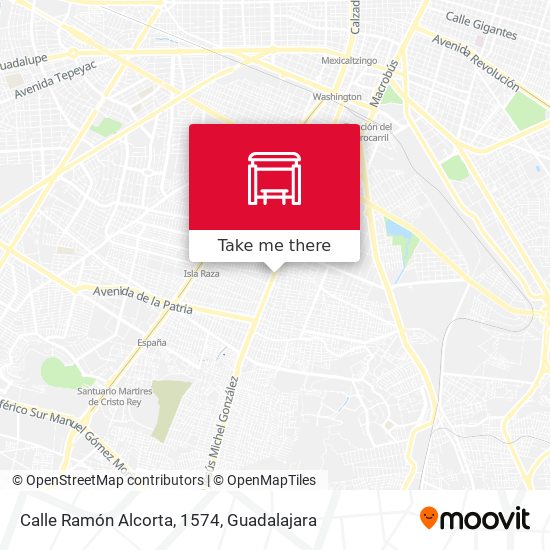 Calle Ramón Alcorta, 1574 map