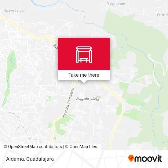 Mapa de Aldama