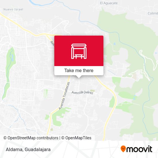 Mapa de Aldama