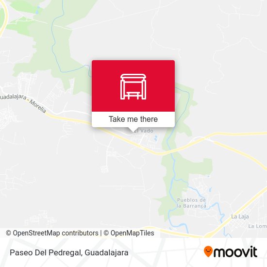 Mapa de Paseo Del Pedregal