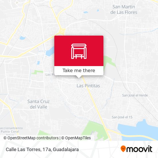 Calle Las Torres, 17a map