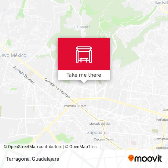 Mapa de Tarragona