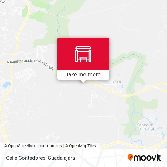 Mapa de Calle Contadores