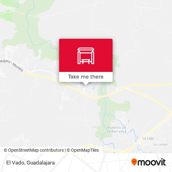 Mapa de El Vado
