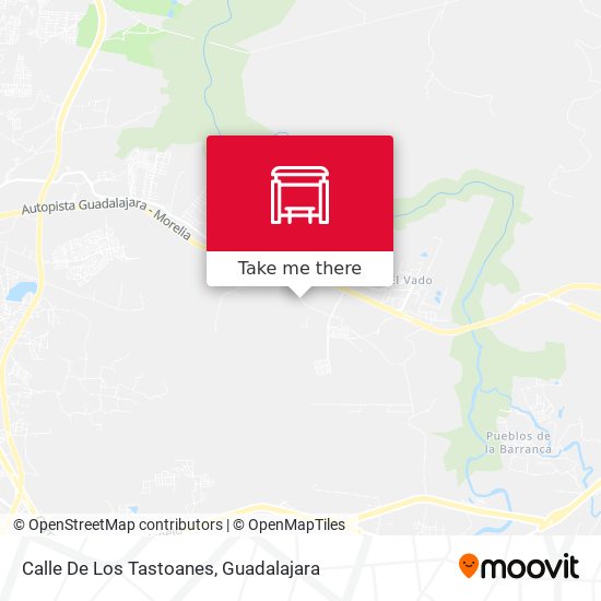 Calle De Los Tastoanes map