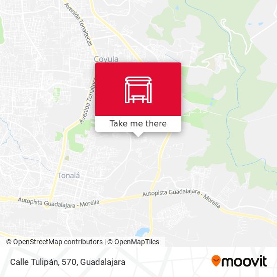 Calle Tulipán, 570 map