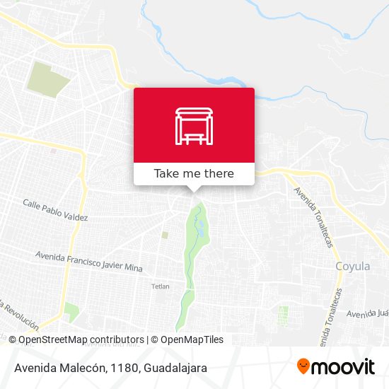 Avenida Malecón, 1180 map