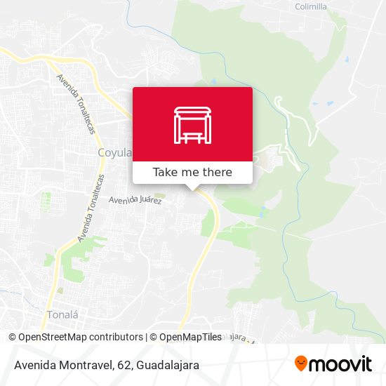 Avenida Montravel, 62 map