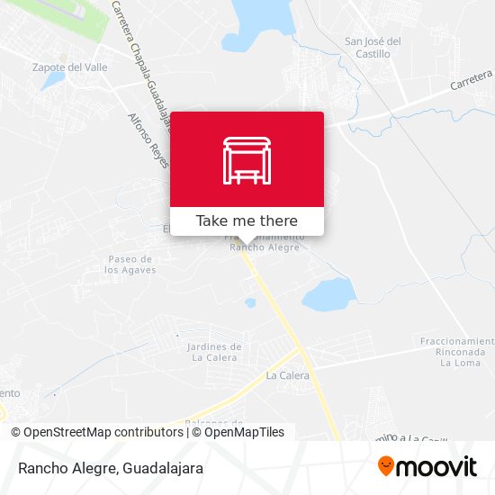 Mapa de Rancho Alegre