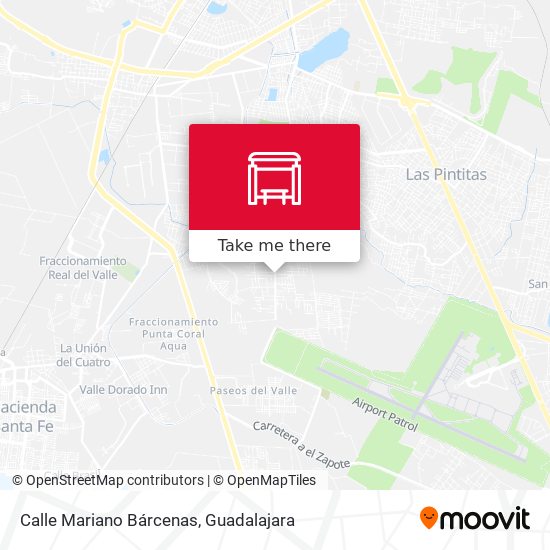 Mapa de Calle Mariano Bárcenas