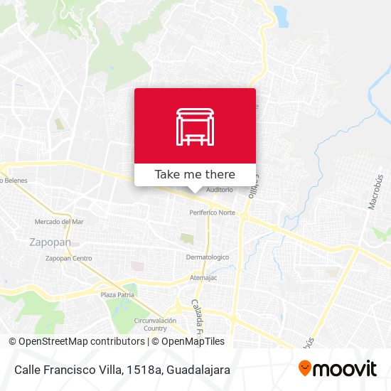 Calle Francisco Villa, 1518a map