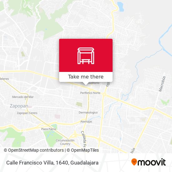 Calle Francisco Villa, 1640 map