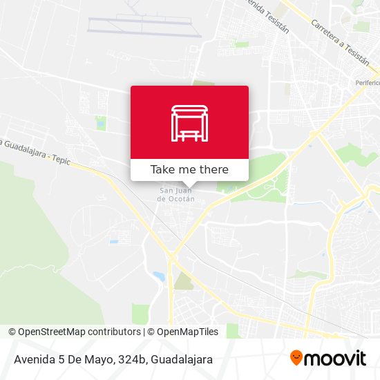 Mapa de Avenida 5 De Mayo, 324b