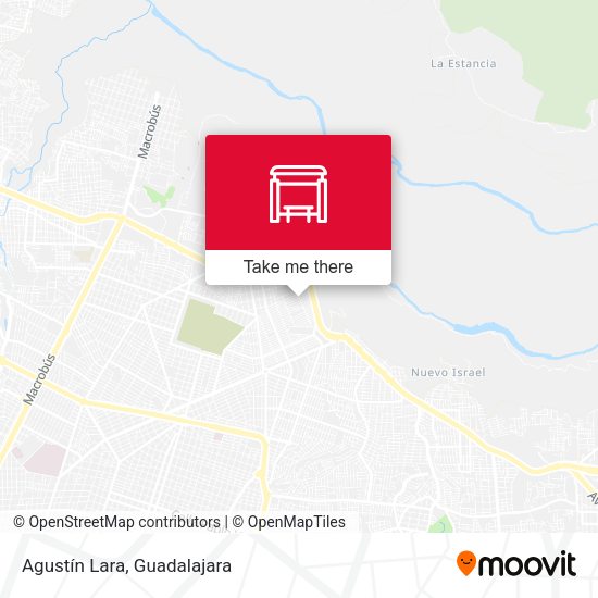 Mapa de Agustín Lara