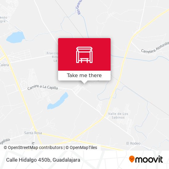 Mapa de Calle Hidalgo 450b
