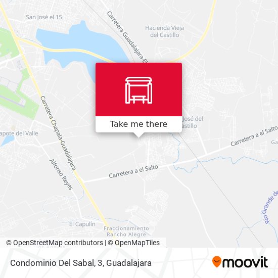 Condominio Del Sabal, 3 map