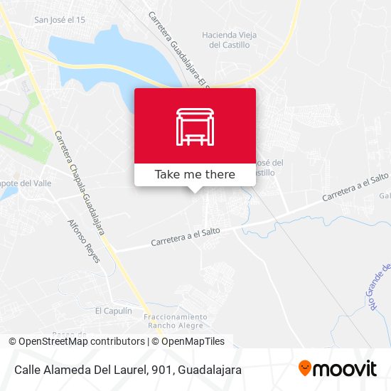 Calle Alameda Del Laurel, 901 map