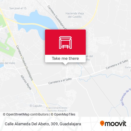 Mapa de Calle Alameda Del Abeto, 309