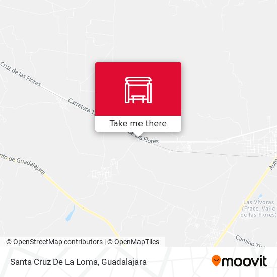 Santa Cruz De La Loma map
