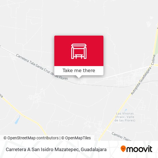 Carretera A San Isidro Mazatepec map