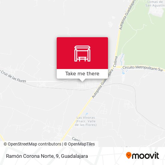 Ramón Corona Norte, 9 map