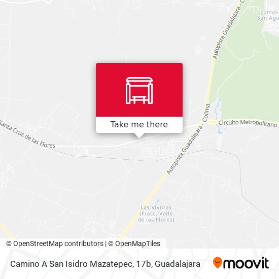 Camino A San Isidro Mazatepec, 17b map