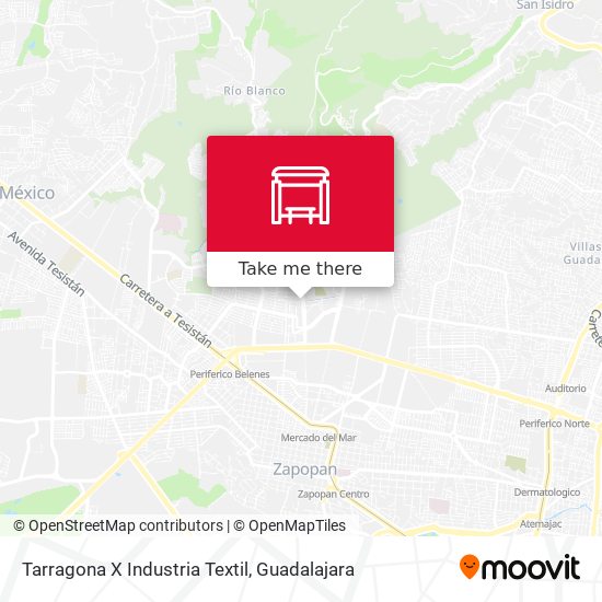 Tarragona X Industria Textil map