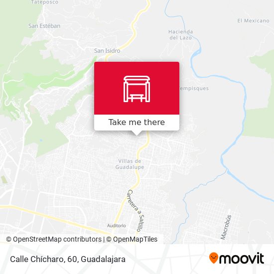 Mapa de Calle Chícharo, 60