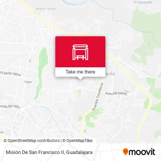 Mapa de Misión De San Francisco II