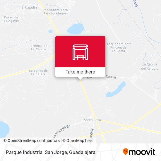 Parque Industrial San Jorge map