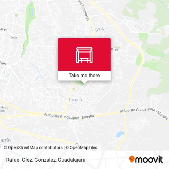 Rafael Glez. González map