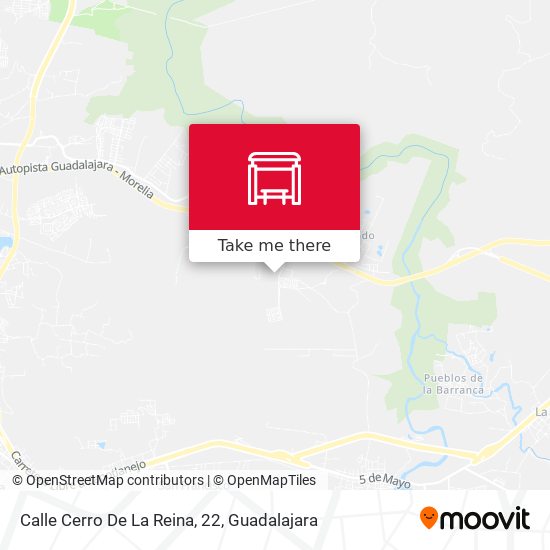Calle Cerro De La Reina, 22 map