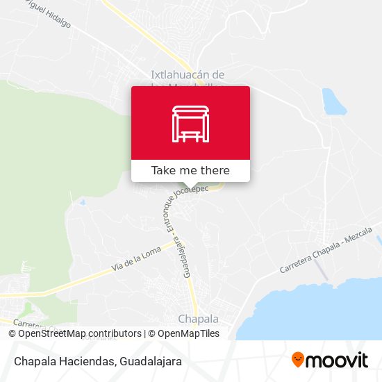 Mapa de Chapala Haciendas
