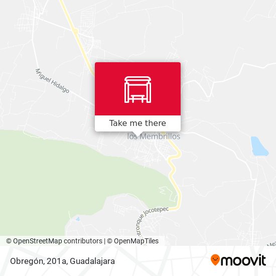 Mapa de Obregón, 201a
