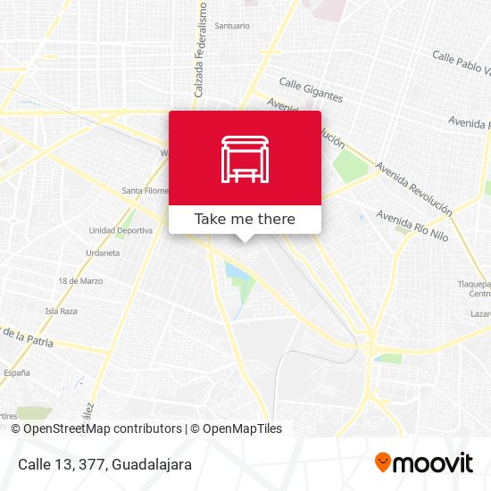 Mapa de Calle 13, 377