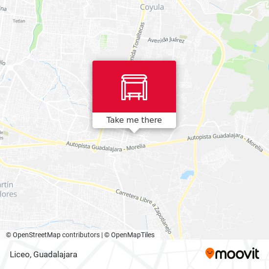 Mapa de Liceo