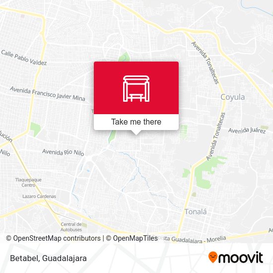 Mapa de Betabel