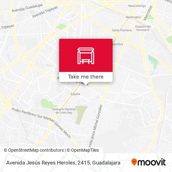 Avenida Jesús Reyes Heroles, 2415 map