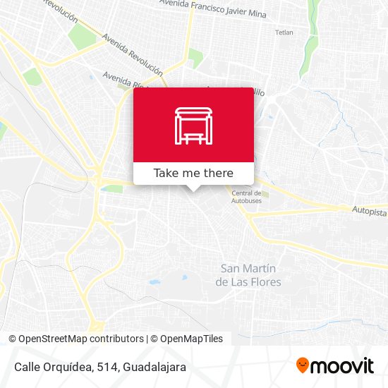 Calle Orquídea, 514 map