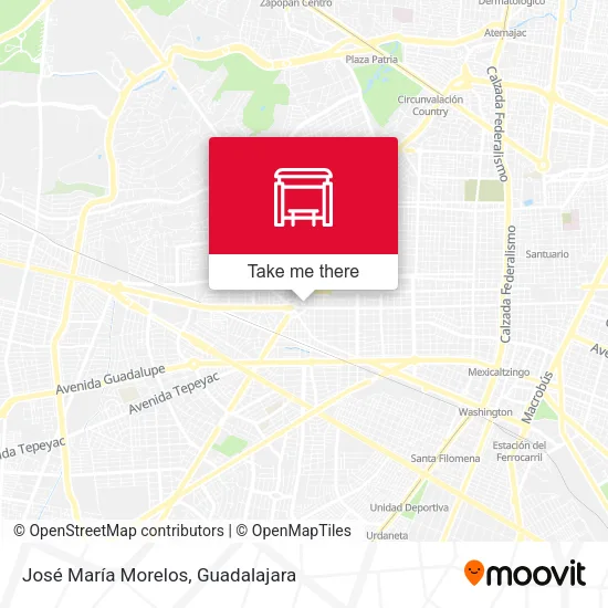 José María Morelos map