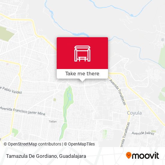 Tamazula De Gordiano map