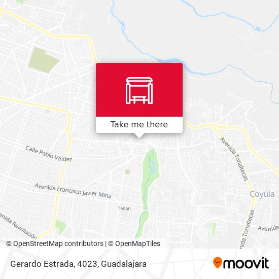 Mapa de Gerardo Estrada, 4023