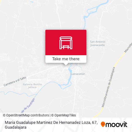 Maria Guadalupe Martinez De Hernanadez Loza, 67 map