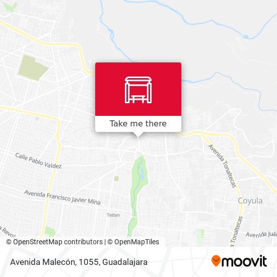 Avenida Malecón, 1055 map
