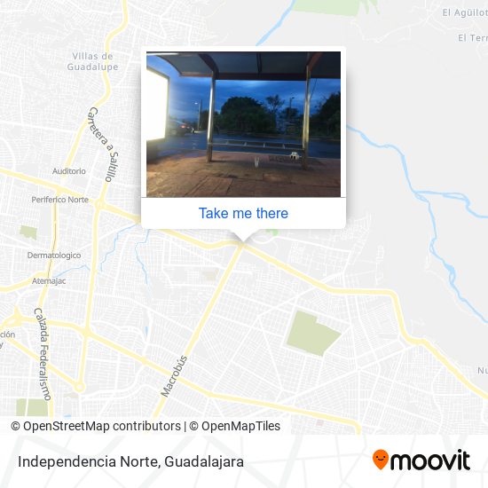 Independencia Norte map