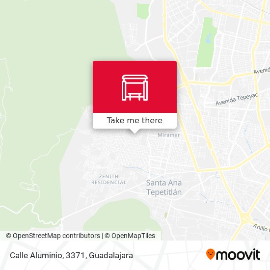Calle Aluminio, 3371 map