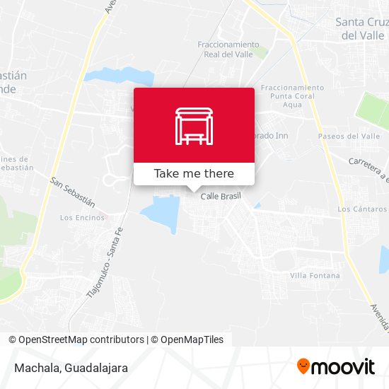 Mapa de Machala