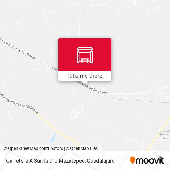 Carretera A San Isidro Mazatepec map