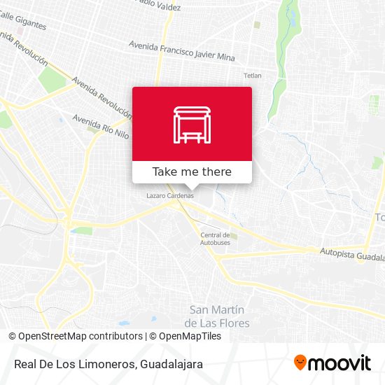 Mapa de Real De Los Limoneros